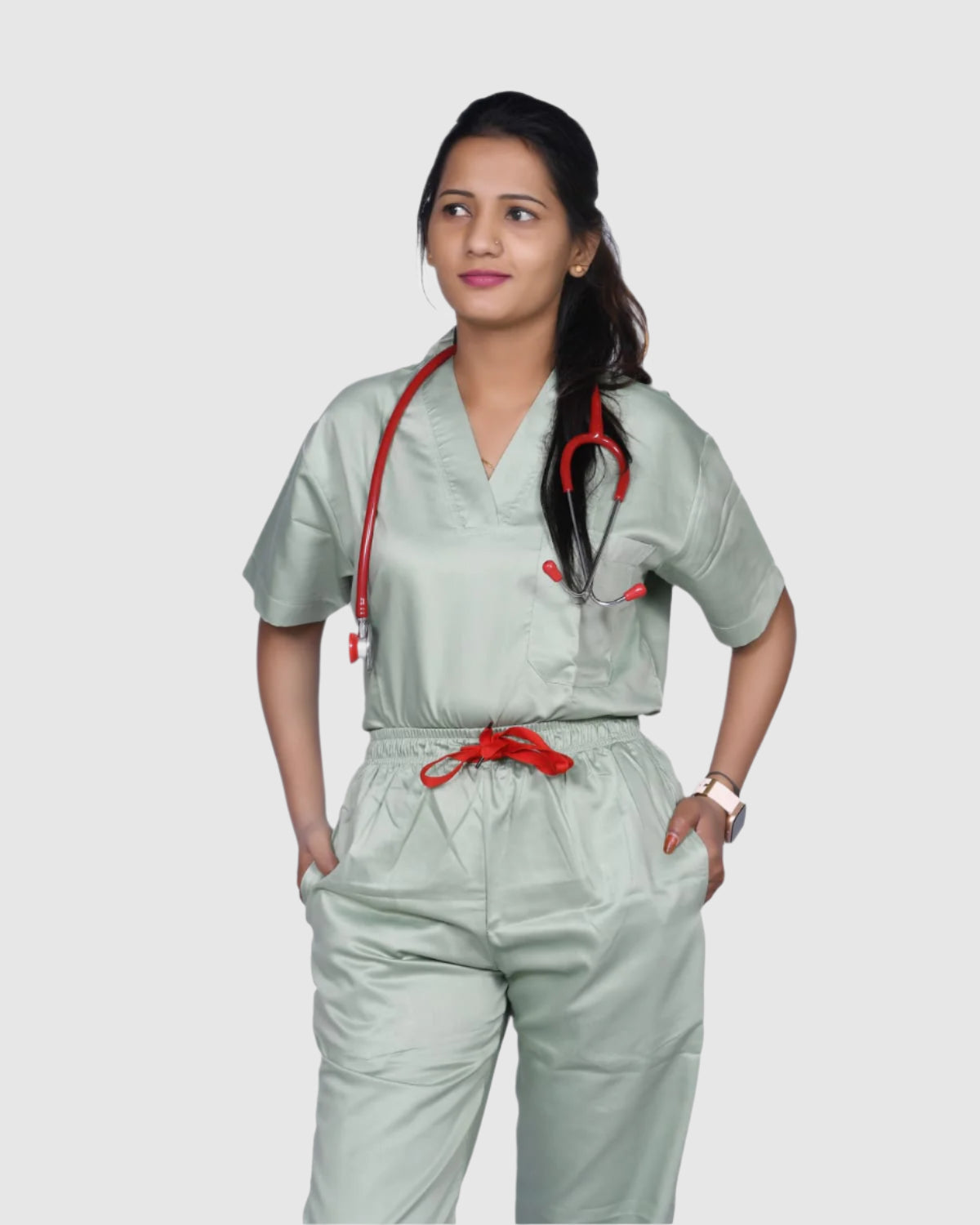 Bamboo Light Green Surgeon Dress