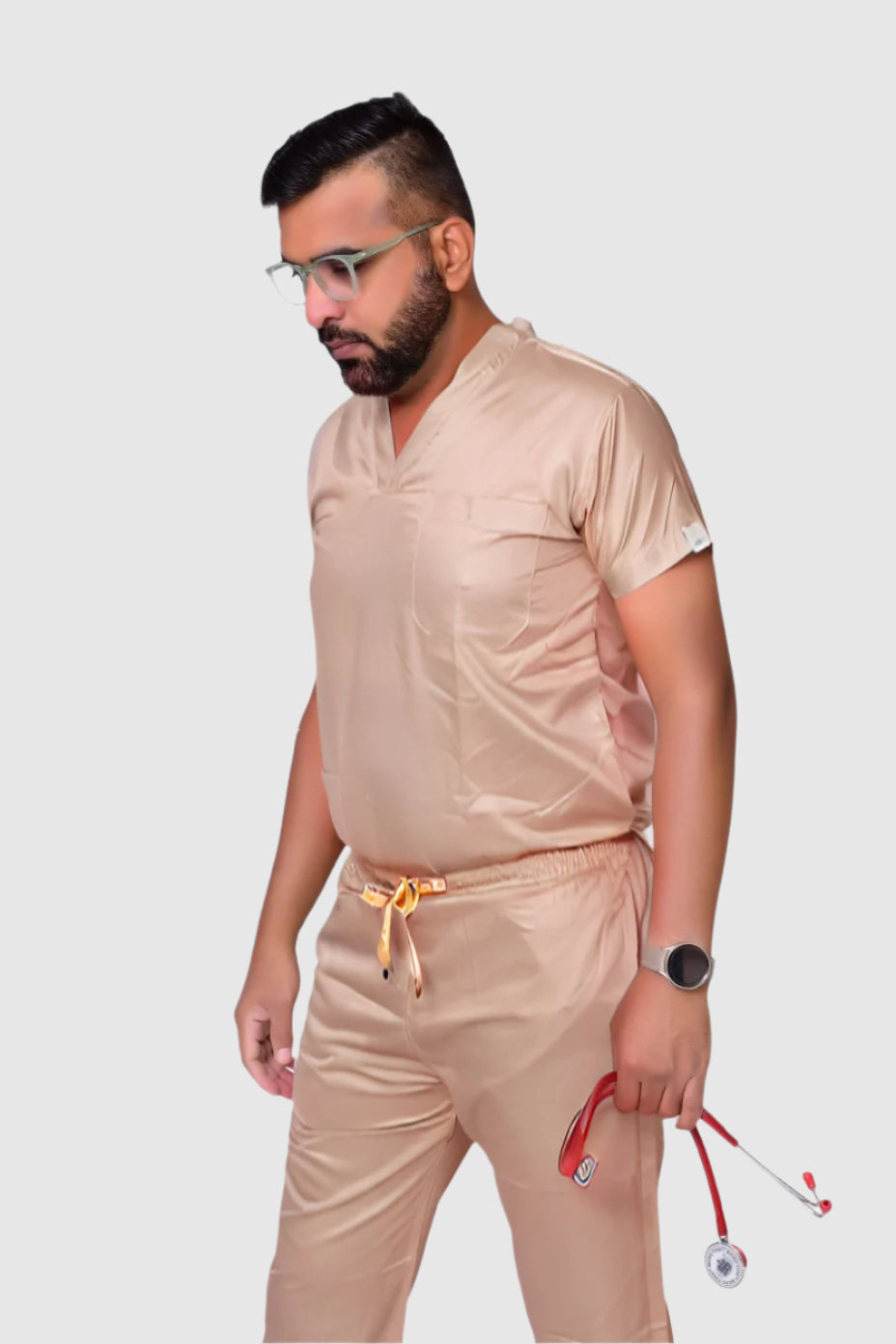 Bamboo Rose Gold Surgeon Dress