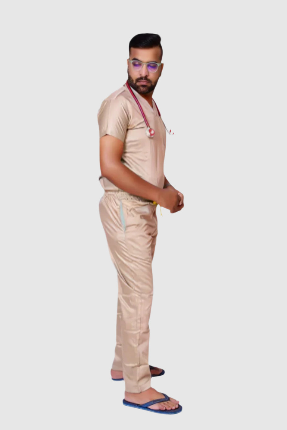 Bamboo Rose Gold Surgeon Dress