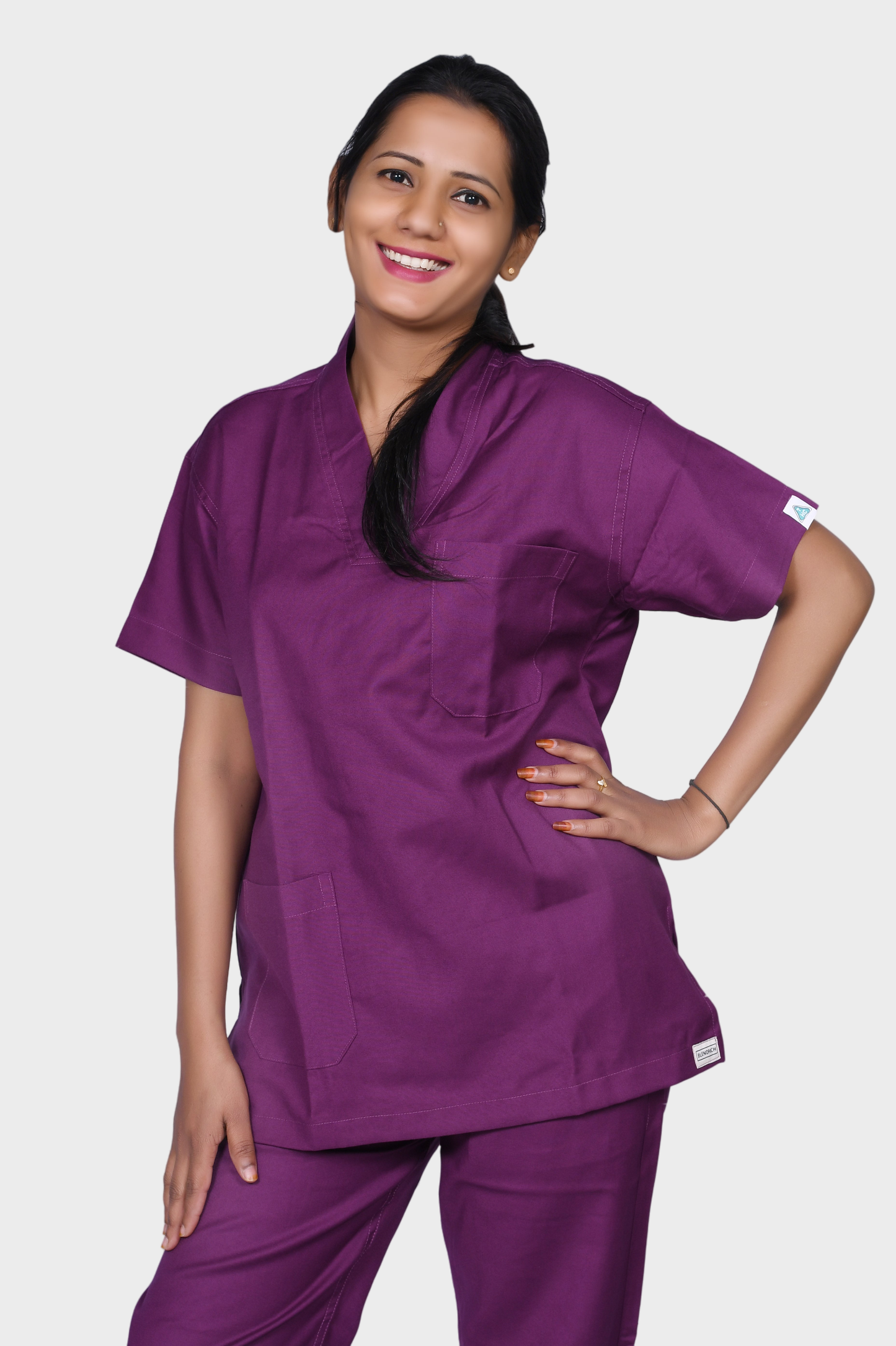 Blendrich Purple Surgeon Dress