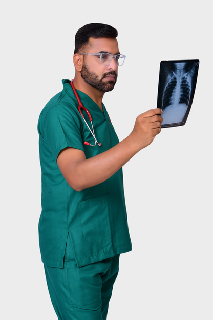 Softicy Green Surgeon Dress
