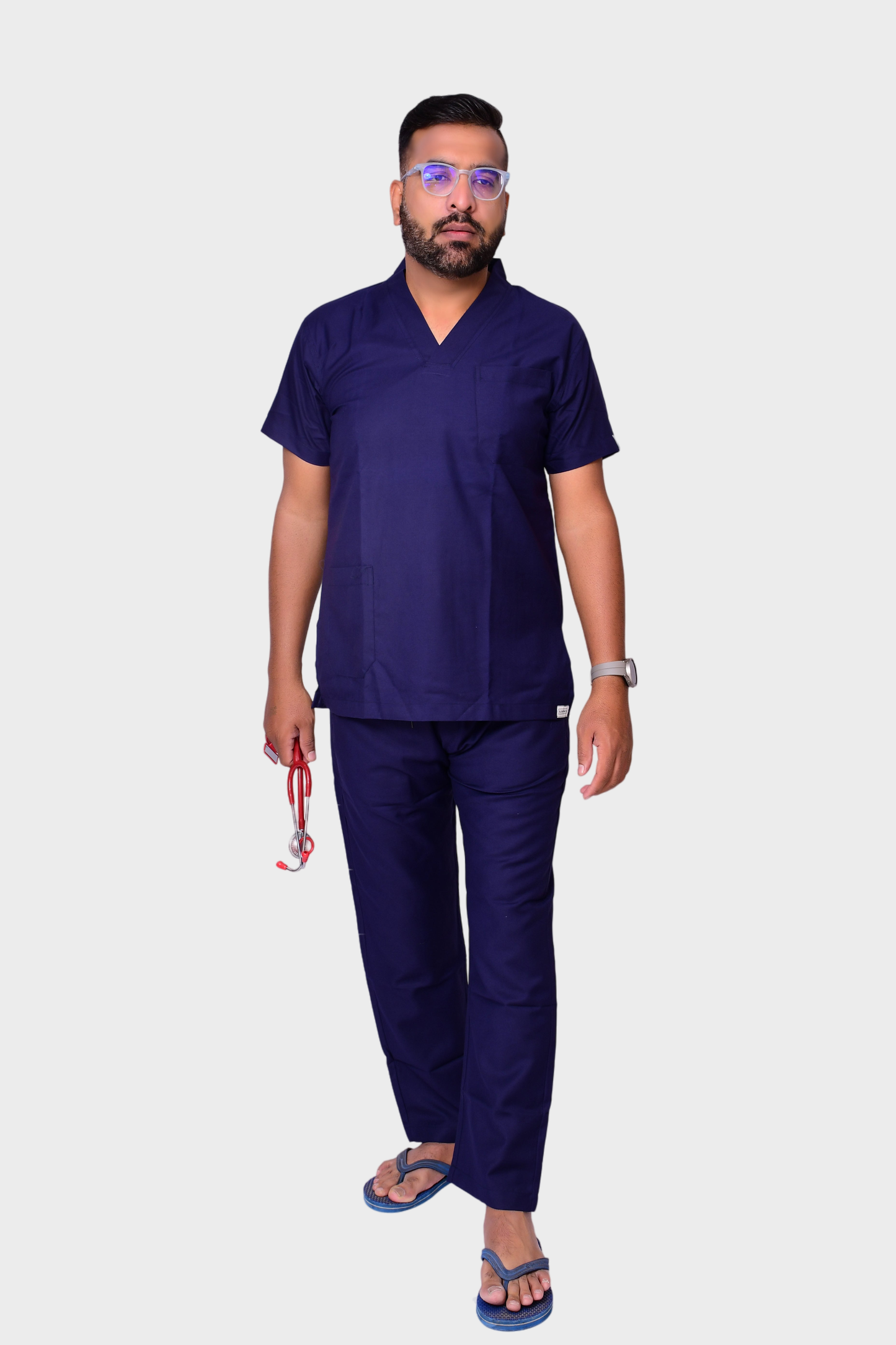 Softicy Navy Blue Surgeon Dress