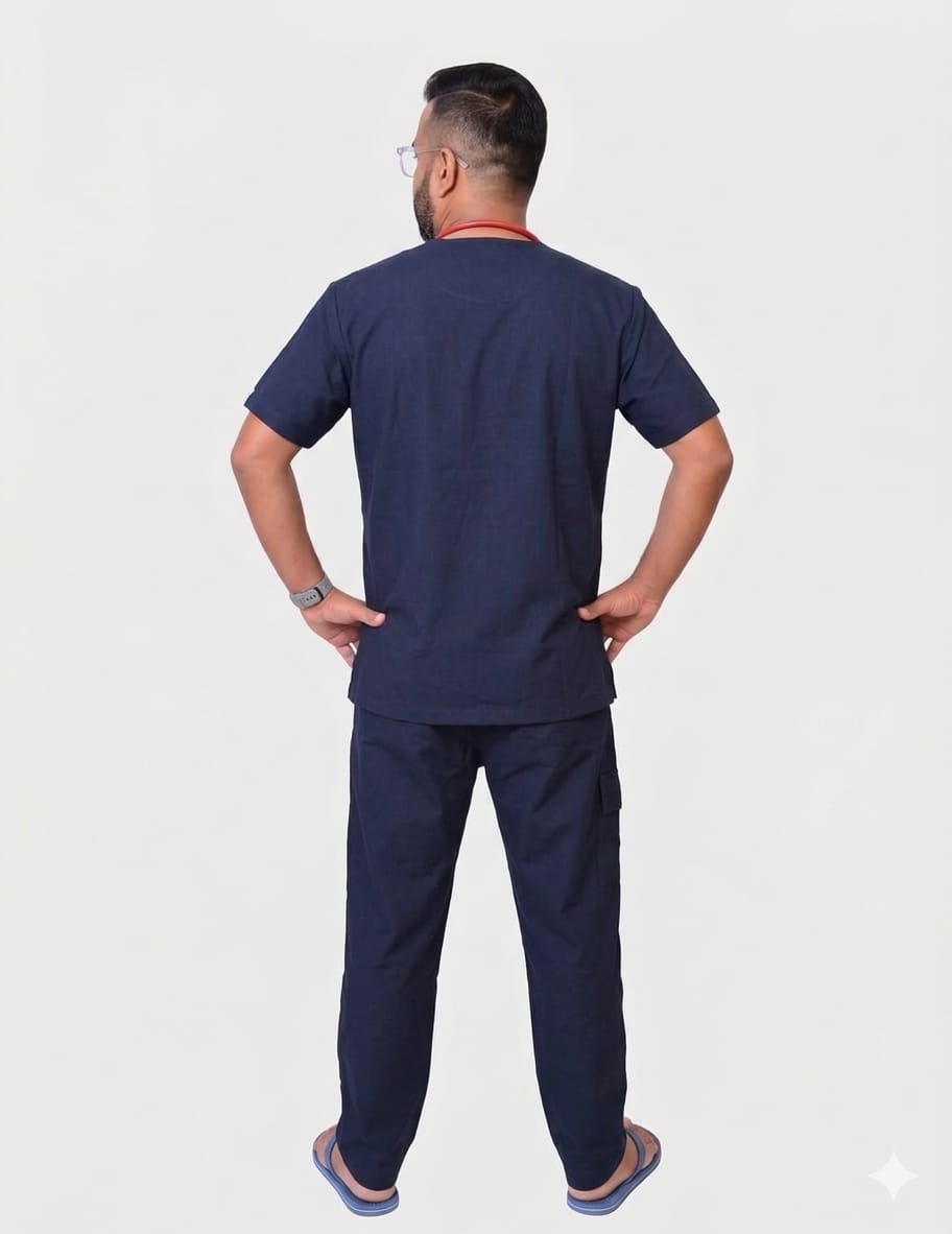 Stretchfit Navy Blue Surgeon Dress