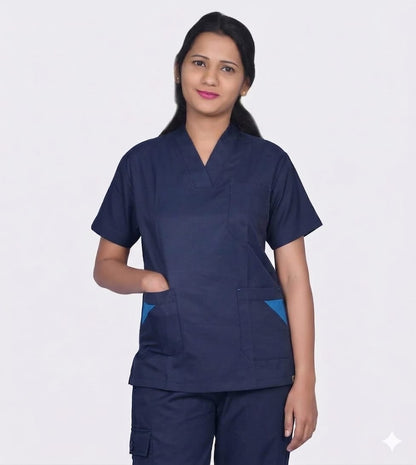 Stretchfit Navy Blue Surgeon Dress