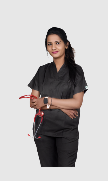 Bamboo Black Surgeon Dress