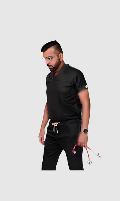 Bamboo Black Surgeon Dress