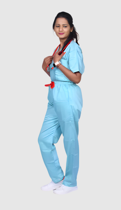 Bamboo Sky blue Surgeon Dress