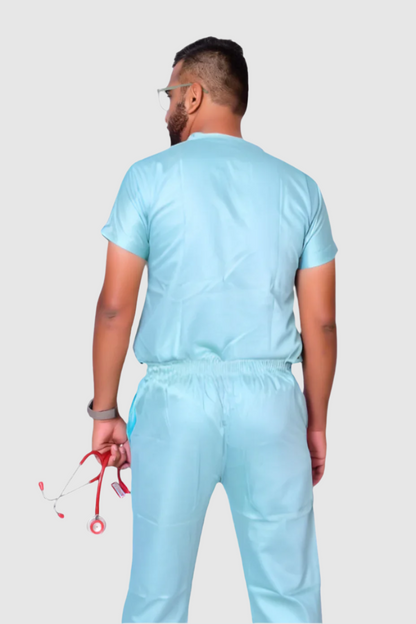 Bamboo Sky blue Surgeon Dress