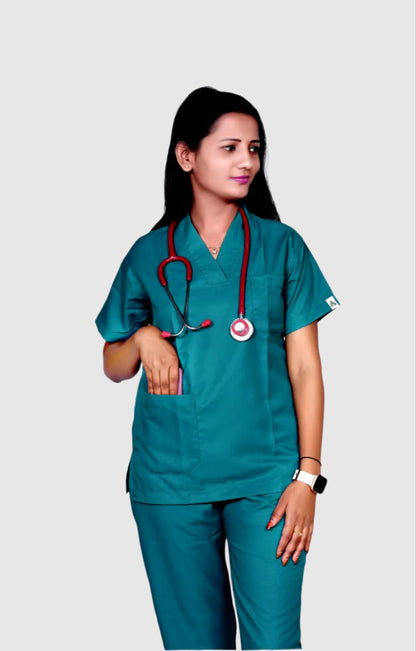 Softicy Green Surgeon Dress